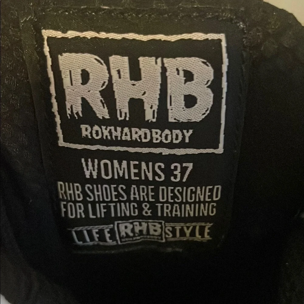 RHB ROKHARDBODY,  White and Black Boxing Shoes